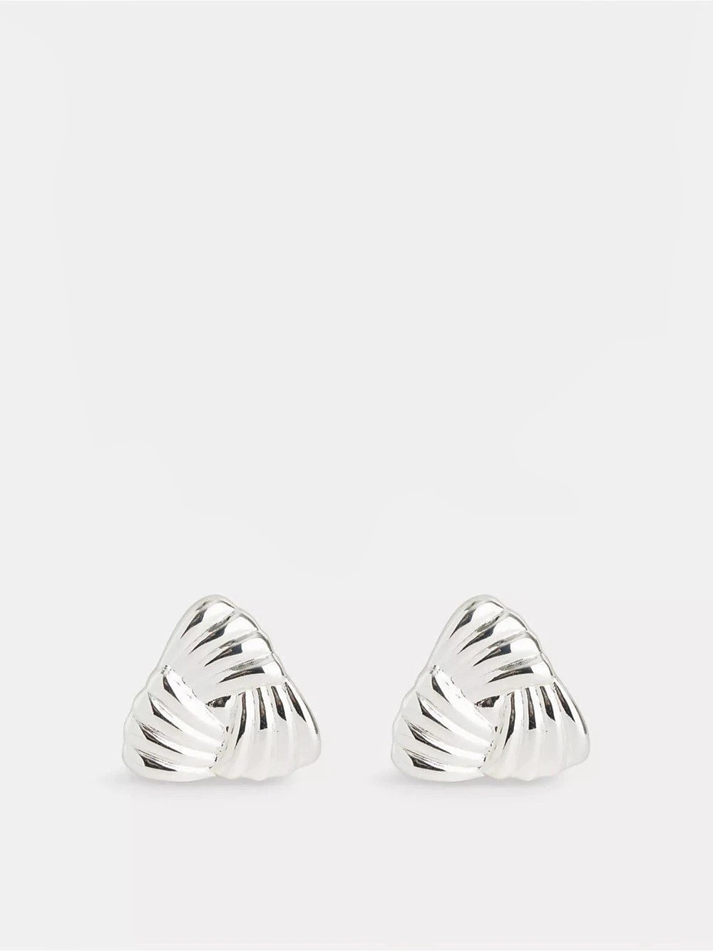 Brand New Heaven Mayhem Tri Earrings Silver